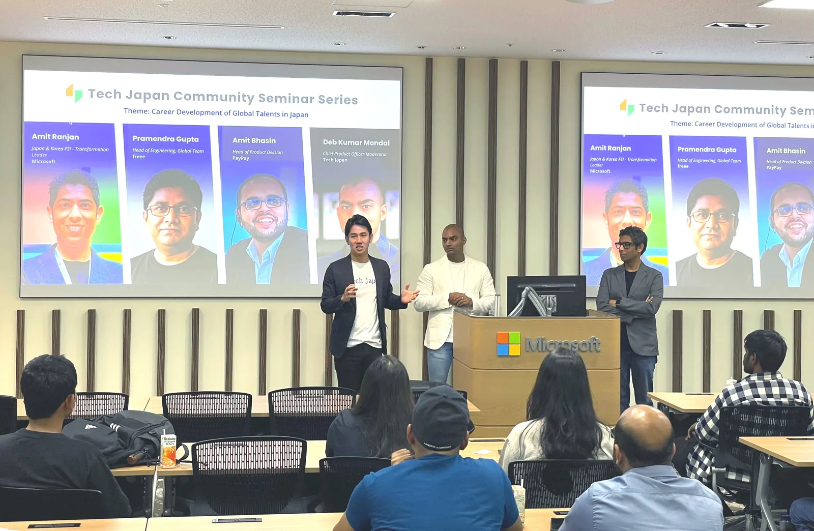 Tech Japan Community Seminar Seriesの様子